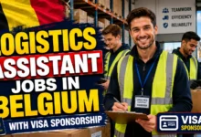 Logistics Assistant Jobs in Belgium with Visa Sponsorship 2026