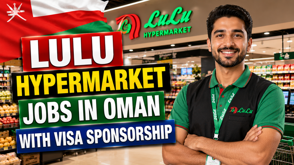 Lulu Hypermarket Jobs in Oman with Visa Sponsorship 2026