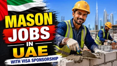 Mason Jobs in UAE with Visa Sponsorship 2026