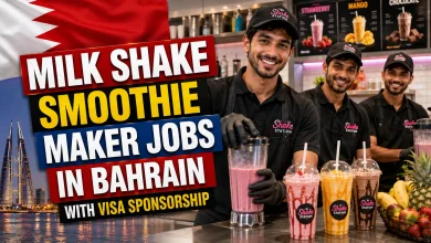 Milk Shake Smoothie Maker Jobs in Bahrain with Visa Sponsorship 2026