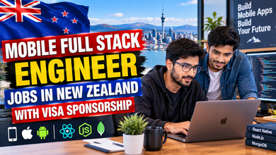 Mobile Full Stack Engineer Jobs in New Zealand with Visa Sponsorship 2026