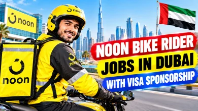 Noon Bike Rider Jobs in Dubai with Visa Sponsorship 2026