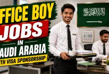 Office Boy Jobs in Saudi Arabia with Visa Sponsorship 2026