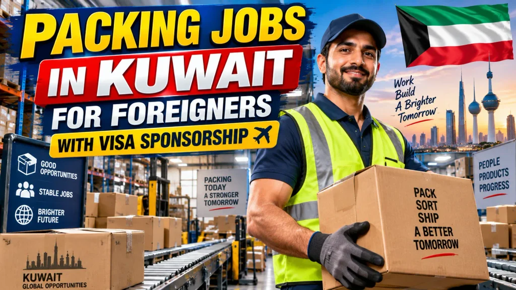 Packing Jobs in Kuwait for Foreigners with Visa Sponsorship 2026