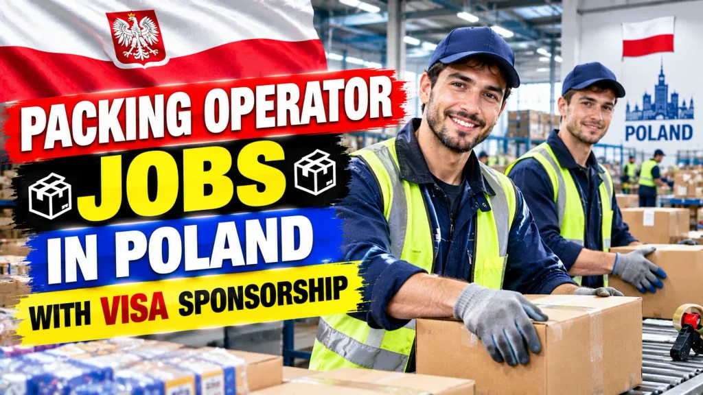Packing Operator Jobs in Poland with Visa Sponsorship 2026