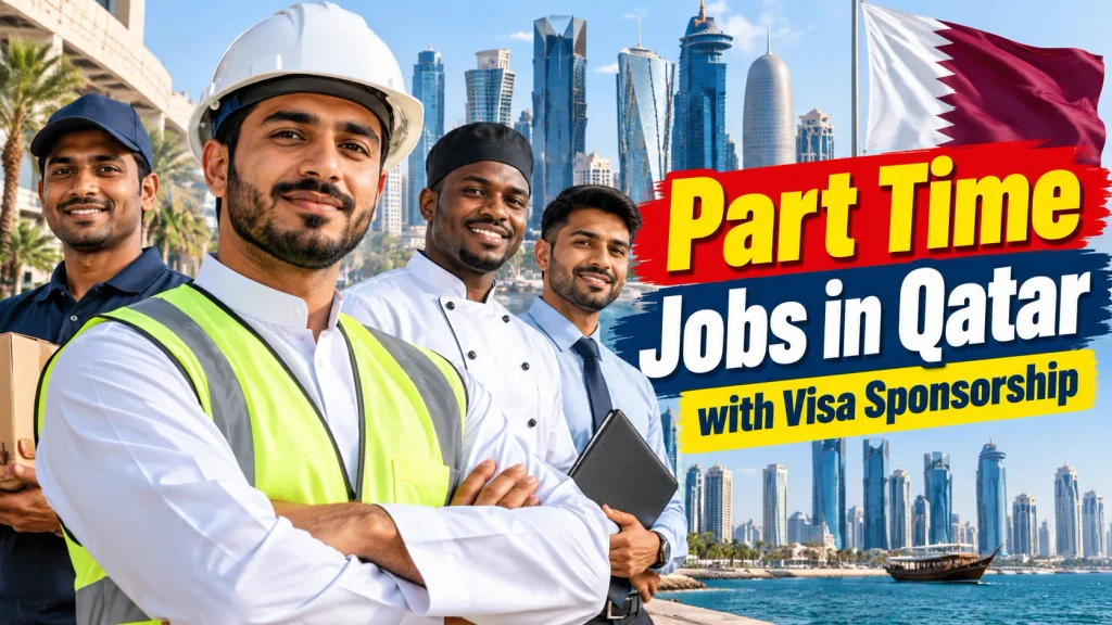 Part Time Jobs in Qatar with Visa Sponsorship 2026