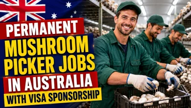 Permanent Mushroom Picker Jobs in Australia with Visa Sponsorship 2026