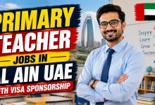Primary Teacher Jobs in Al Ain UAE with Visa Sponsorship 2026
