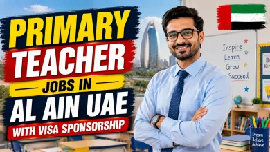 Primary Teacher Jobs in Al Ain UAE with Visa Sponsorship 2026