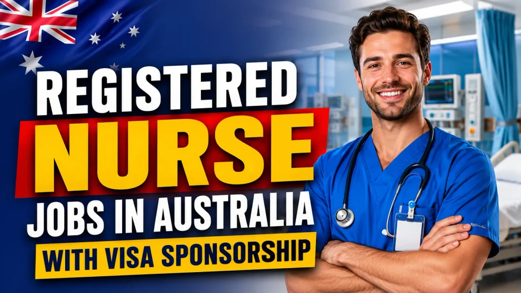 Registered Nurse Jobs in Australia with Visa Sponsorship 2026