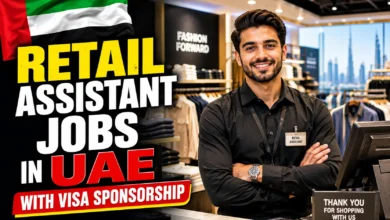 Retail Assistant Jobs in UAE with Visa Sponsorship 2026