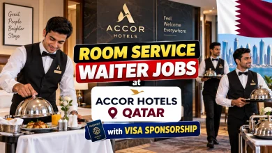Room Service Waiter Jobs at Accor Hotels Qatar with Visa Sponsorship 2026