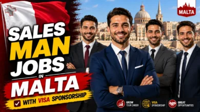 Sales Man Jobs in Malta with Visa Sponsorship 2026