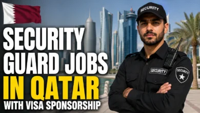 Security Guard Jobs in Qatar with Visa Sponsorship 2026