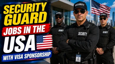 Security Guard Jobs in the USA with Visa Sponsorship 2026