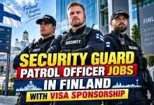 Security Guard Patrol Officer Jobs in Finland with Visa Sponsorship 2026