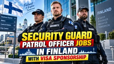 Security Guard Patrol Officer Jobs in Finland with Visa Sponsorship 2026