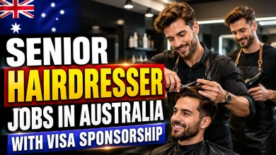 Senior Hairdresser Jobs in Australia with Visa Sponsorship 2026