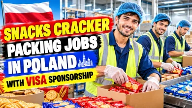 Snacks Cracker Packing Jobs in Poland with Visa Sponsorship 2026
