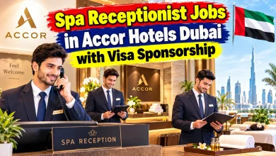 Spa Receptionist Jobs in Accor Hotels Dubai with Visa Sponsorship 2026
