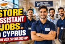 Store Assistant Jobs in Cyprus with Visa Sponsorship 2026