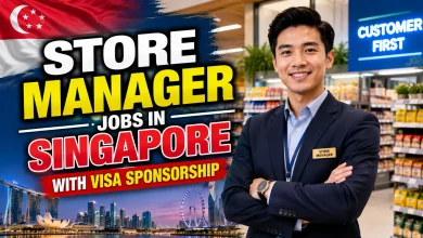 Store Manager Jobs in Singapore with Visa Sponsorship 2026