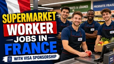 Supermarket Worker Jobs in France with Visa Sponsorship 2026
