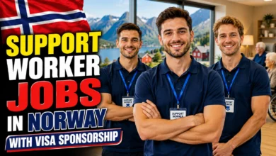 Support Worker Jobs in Norway with Visa Sponsorship 2026