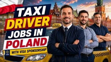 Taxi Driver Jobs in Poland with Visa Sponsorship 2026