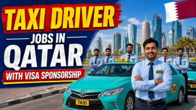 Taxi Driver Jobs in Qatar with Visa Sponsorship 2026