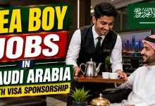 Tea Boy Jobs in Saudi Arabia with Visa Sponsorship 2026