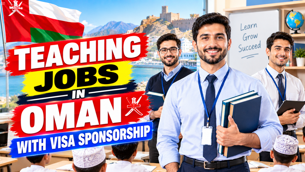 Teaching Jobs in Oman with Visa Sponsorship 2026