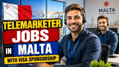 Telemarketer Jobs in Malta with Visa Sponsorship 2026