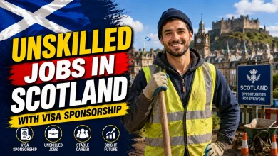 Unskilled Jobs in Scotland with Visa Sponsorship 2026