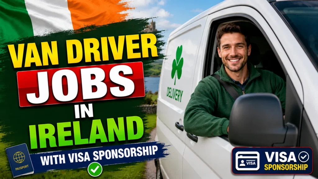 Van Driver Jobs in Ireland with Visa Sponsorship 2026