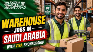 Warehouse Jobs in Saudi Arabia with Visa Sponsorship 2026