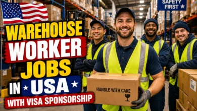 Warehouse Worker Jobs in USA with Visa Sponsorship 2026