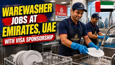 Warewasher Jobs at Emirates, UAE with Visa Sponsorship 2026