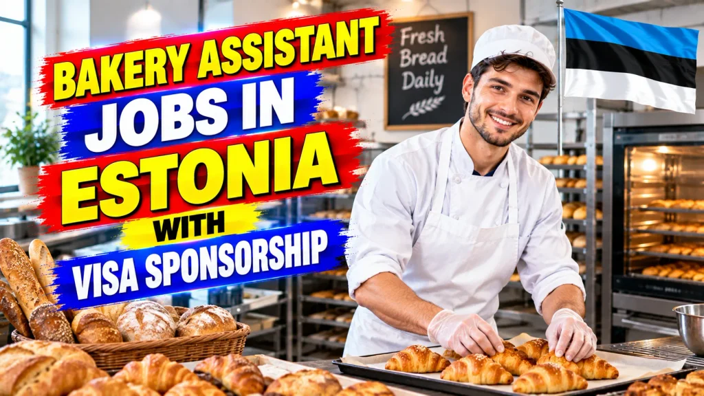 Bakery Assistant Jobs in Estonia with Visa Sponsorship 2026