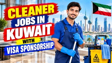 Cleaner Jobs in Kuwait with Visa Sponsorship 2026