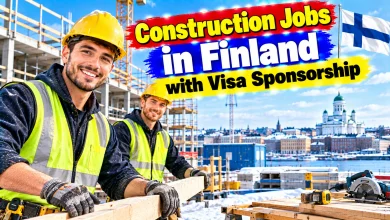 Construction Jobs in Finland with Visa Sponsorship 2026
