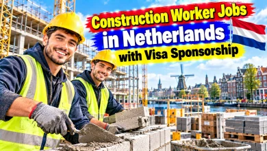 Construction Worker Jobs in Netherlands with Visa Sponsorship 2026