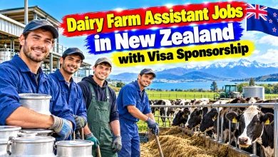 Dairy Farm Assistant Jobs in New Zealand with Visa Sponsorship 2026