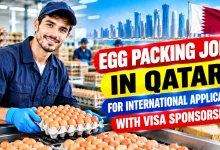 Egg Packing Jobs in Qatar for International Applicants with Visa Sponsorship 2026