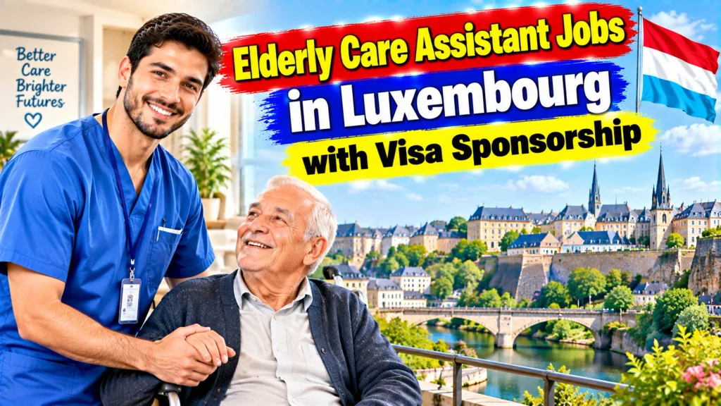 Elderly Care Assistant Jobs in Luxembourg with Visa Sponsorship 2026