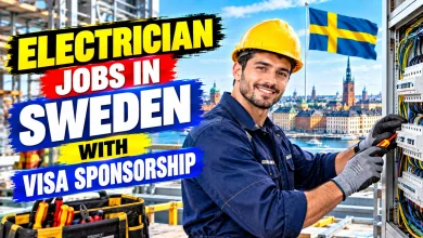 Electrician Jobs in Sweden with Visa Sponsorship 2026