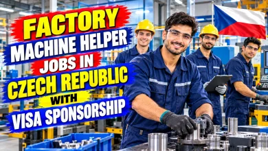 Factory Machine Helper Jobs in Czech Republic with Visa Sponsorship 2026