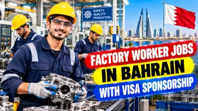 Factory Worker Jobs in Bahrain with Visa Sponsorship 2026