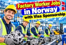Factory Worker Jobs in Norway with Visa Sponsorship 2026