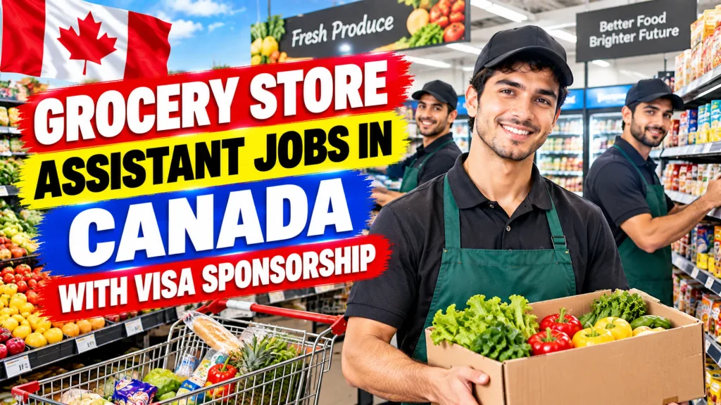 Grocery Store Assistant Jobs in Canada with Visa Sponsorship 2026